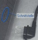 Schnittstelle am Me�ger�t